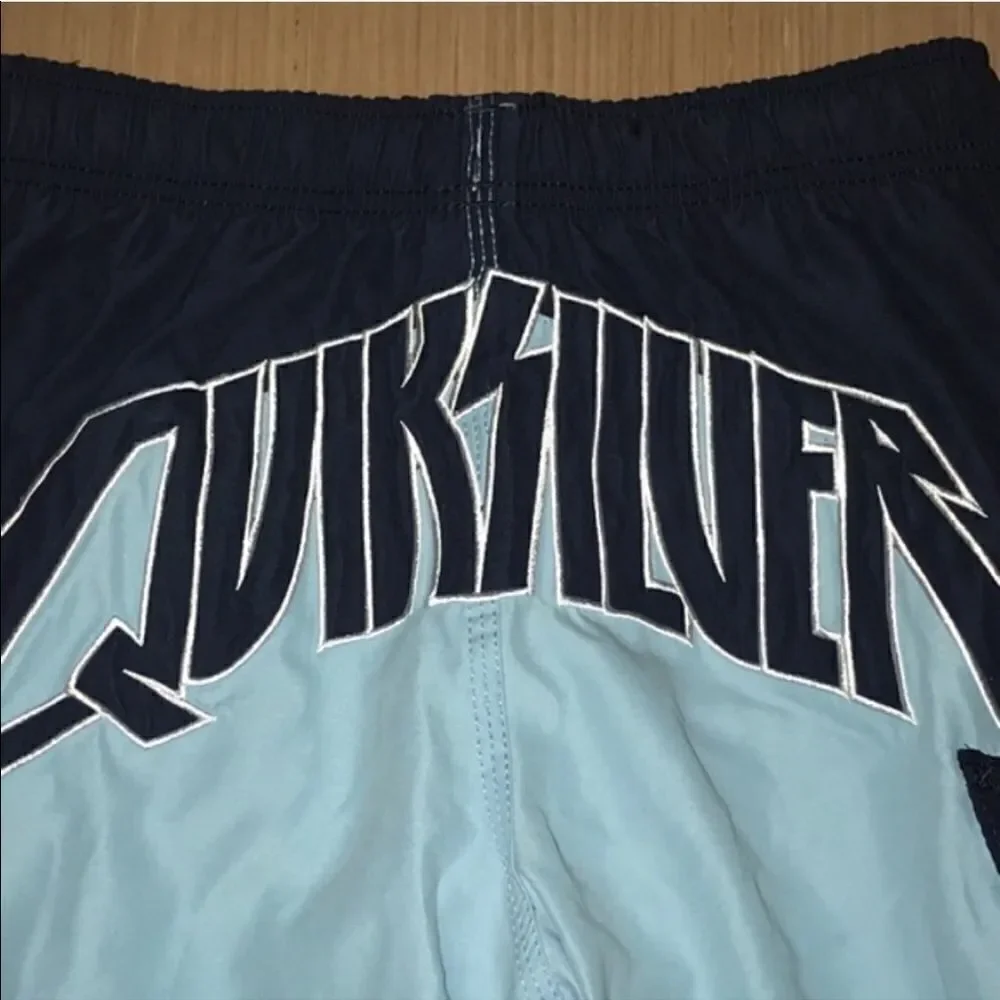 Quiksilver Blue Swimsuit Board Shorts
